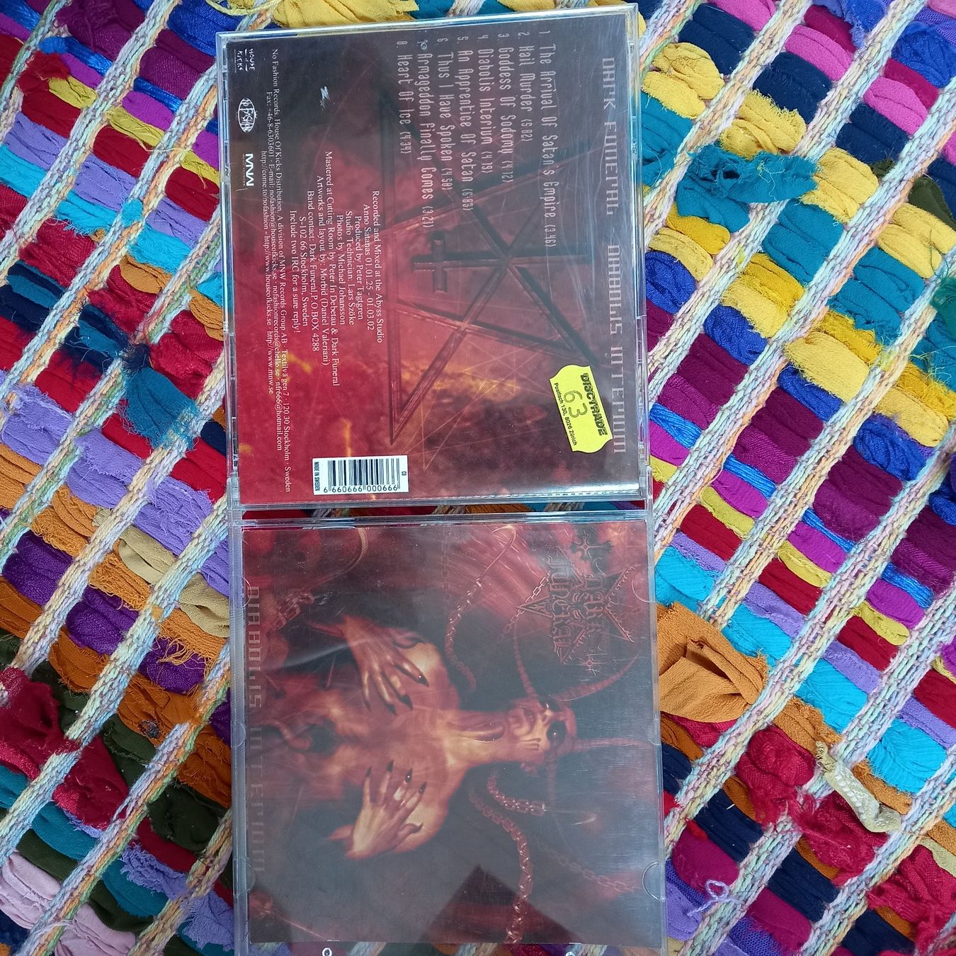 CD: Dark funeral- diabolis... – Usato da St-Cergue venduto da VeganWarrior