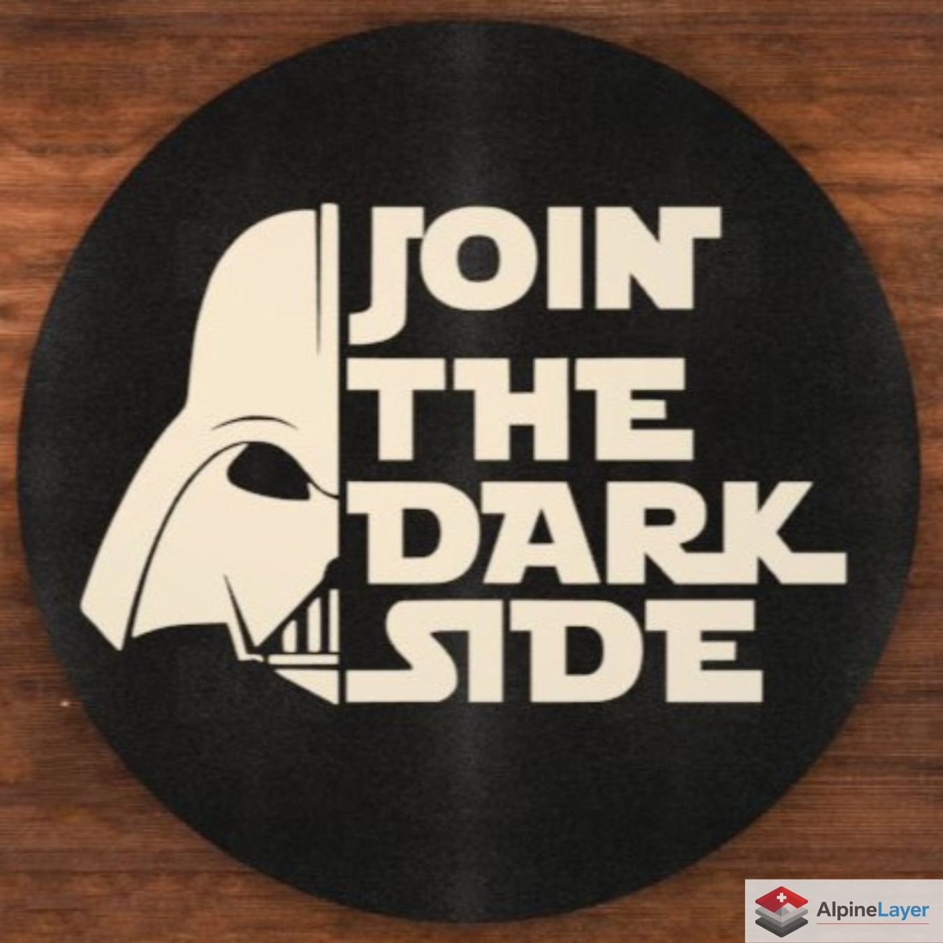 Sottobicchieri: Star Wars Join the Dark Side Coaster 3D Printed – Nuovo (secondo la descrizione) da Losone venduto da AlpineLayer 1