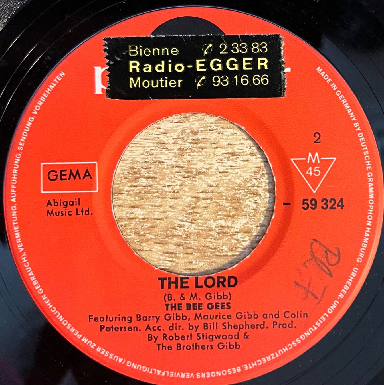 Schallplatten: BEE GEES - DON'T FORGET TO REMEMBER – Gebraucht aus Bussigny von vinyl-pas-cher 3