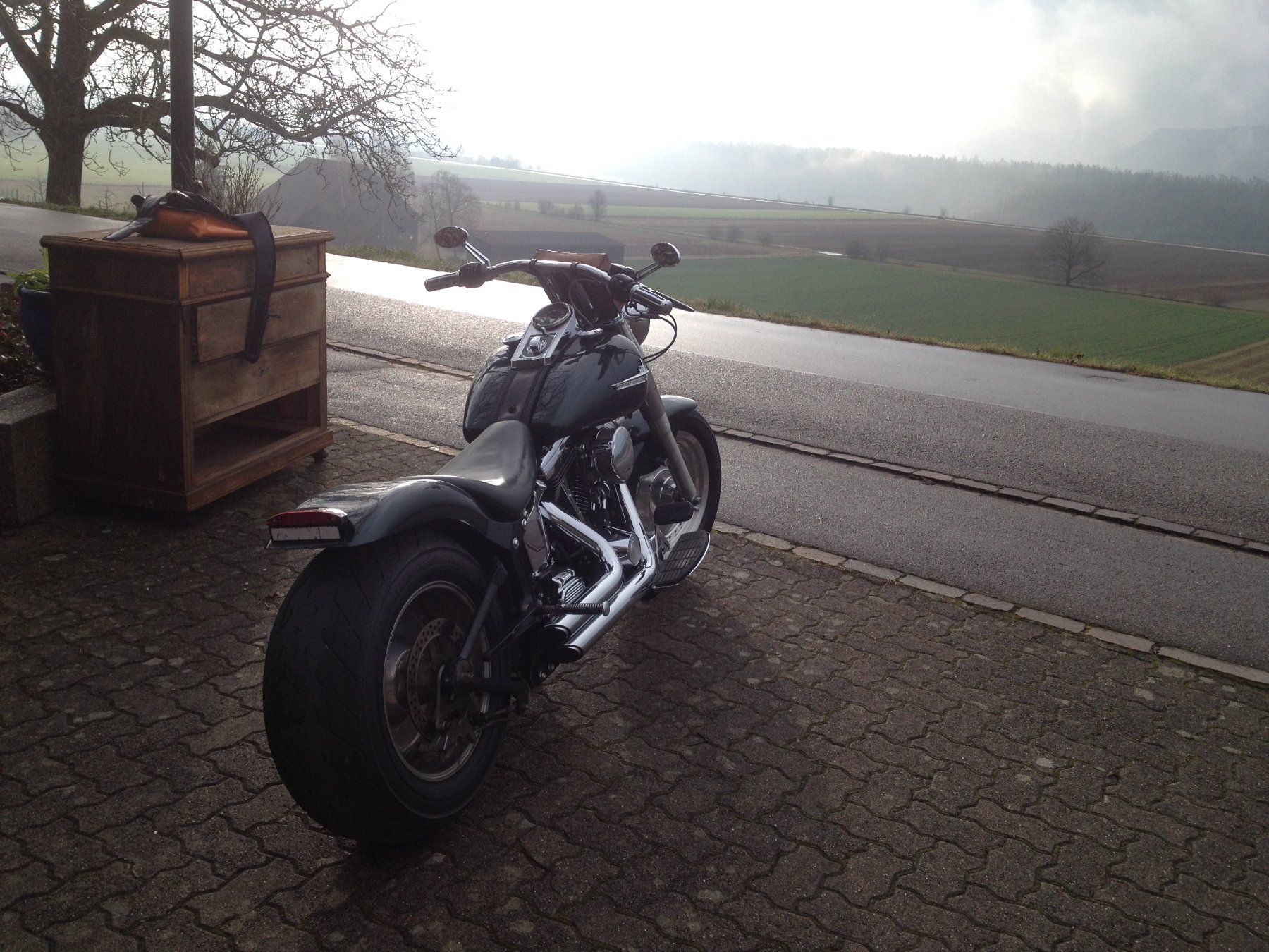 Harley-Davidson Chopper: Harley Davidson Fat Boy Custombike – Gebraucht aus Hüntwangen von PapaBob 7