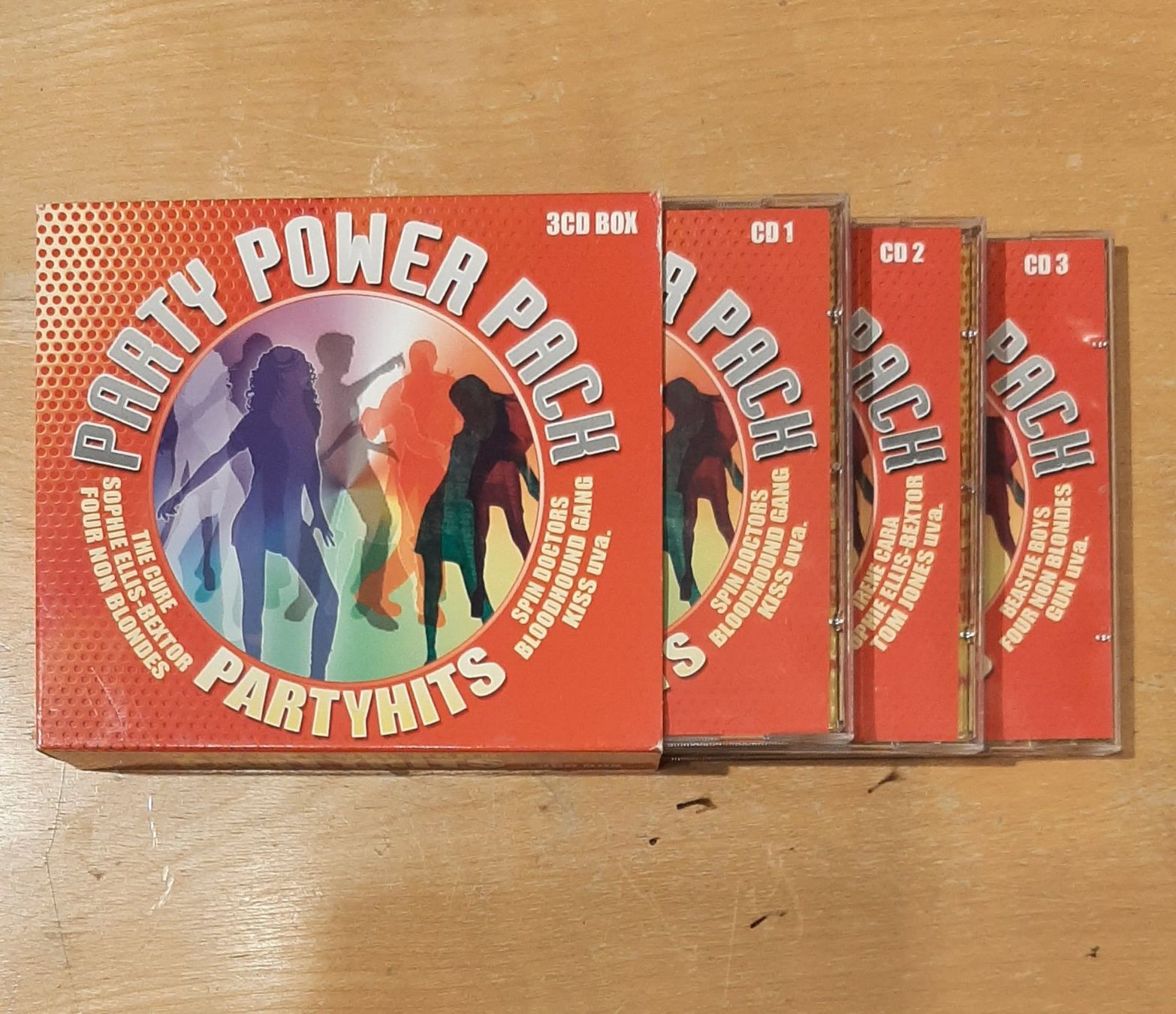 CD: Party Power Pack - Party Hits, 3CD Pop Rock Compilation – Usato da Schönenberg TG venduto da Gregordini
