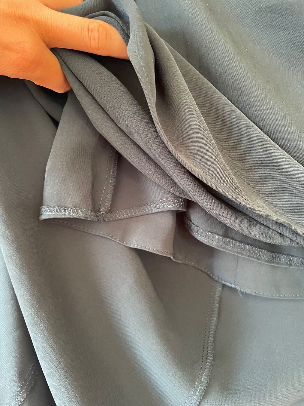 Mango Gonne: MANGO Elegant drapierter Bleistiftrock dunkles Petrol, Gr. S – Usato da Neukirch an der Thur venduto da bee88 3