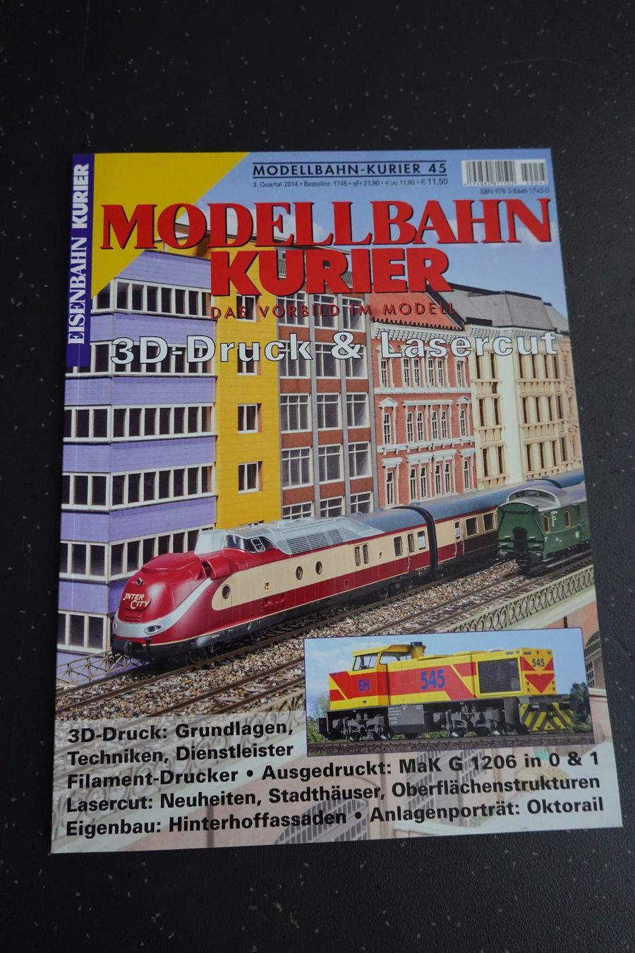 Zeitschriften & Magazine: Eisenbahn: Modellbahn-Kurier 3D-Druck + Lasercut – Gebraucht aus Jona von JOberg_25