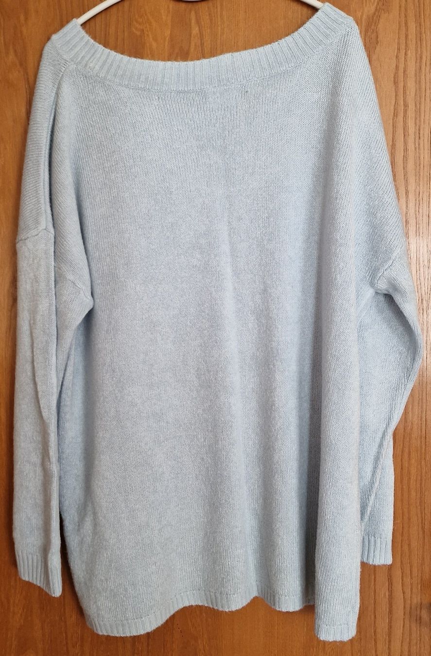 Pullover & Sweatshirts: Damen Pullover BPC Bonprix Collection, Hellblau, Gr. 48/50 – Gebraucht aus Haslen GL von ricarono 1