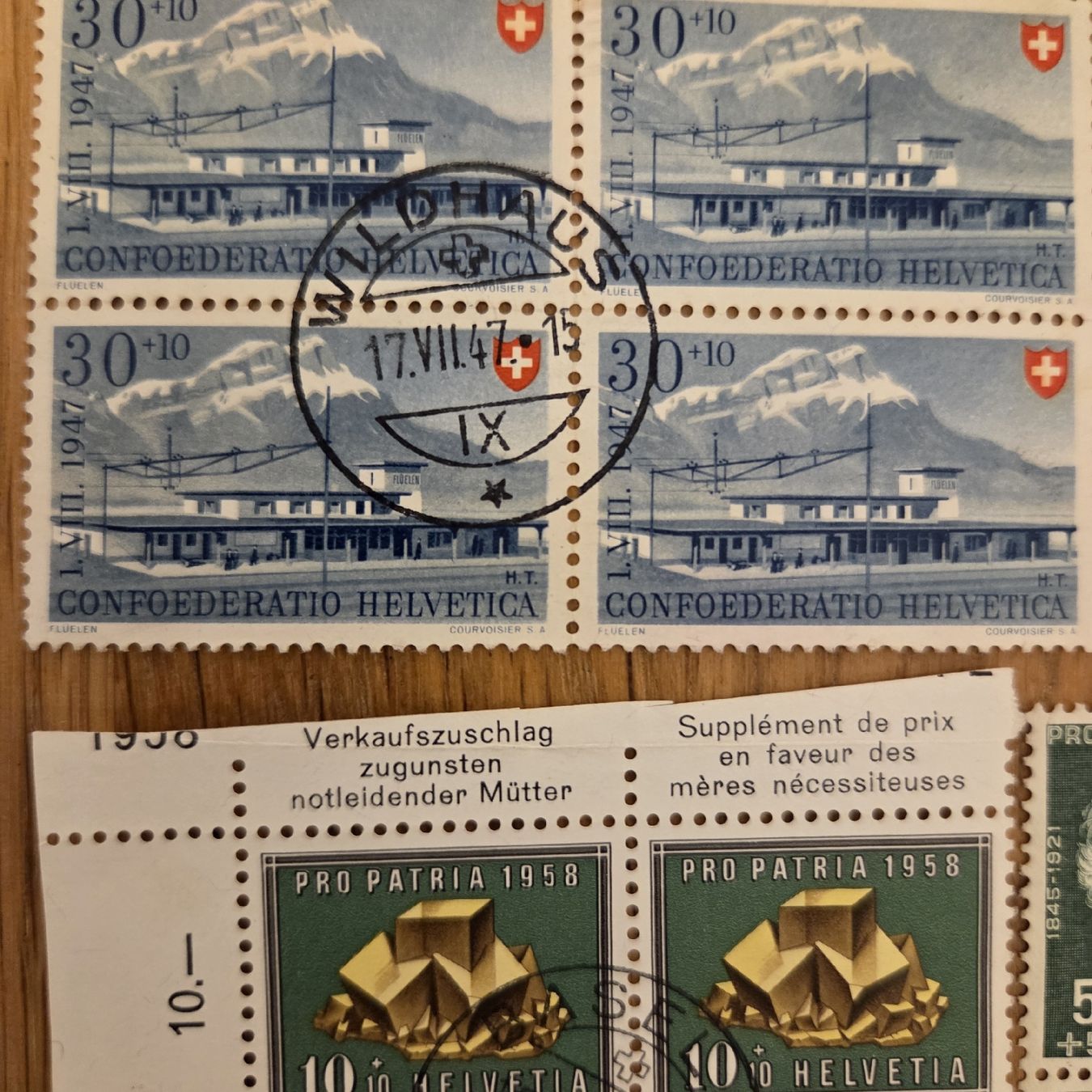 Tous les timbres: Briefmarken 9x  4er Blöcke – D'occasion à Stans par Ducati16 7