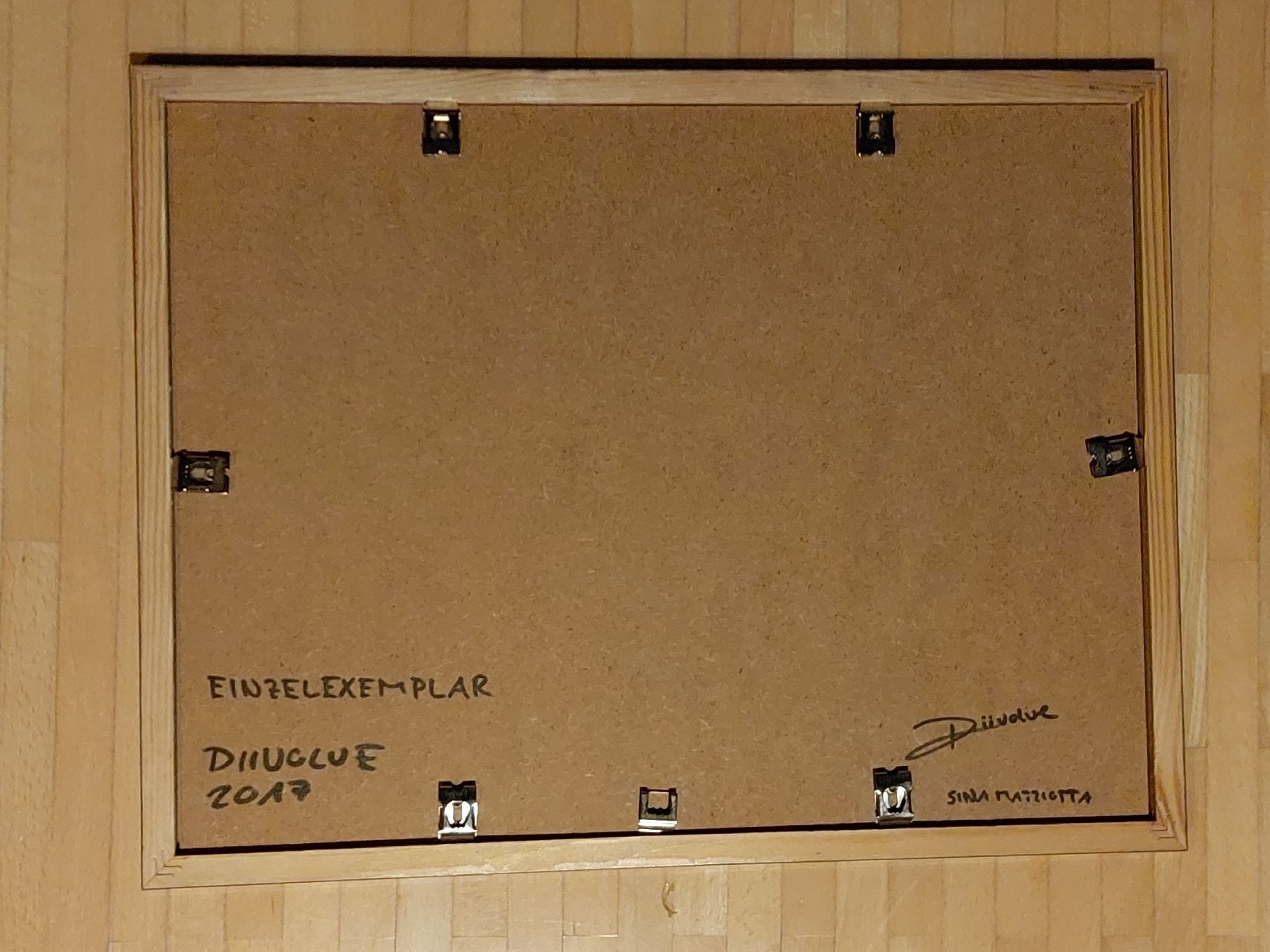 Foto & Immagini: Wolf im Wassertank, Druckbild original visiert, Kunst Tiere – Nuovo (secondo la descrizione) da Winterthur venduto da Belzarek 3
