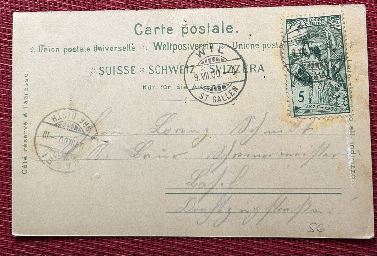 Cartoline postali: Gruss aus Wil Litho  – Usato da Horw venduto da Tellbub 1