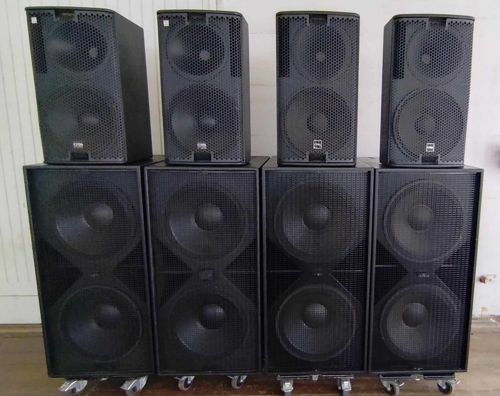 Casse acustiche: Coda Audio P.A. – Usato da Schlieren venduto da Basscenter