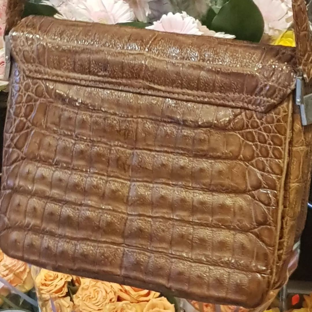 Borse da donna: Vintage Damentasche aus echtem Krokodilenleder – Usato da Rupperswil venduto da Annet.Dann888 2