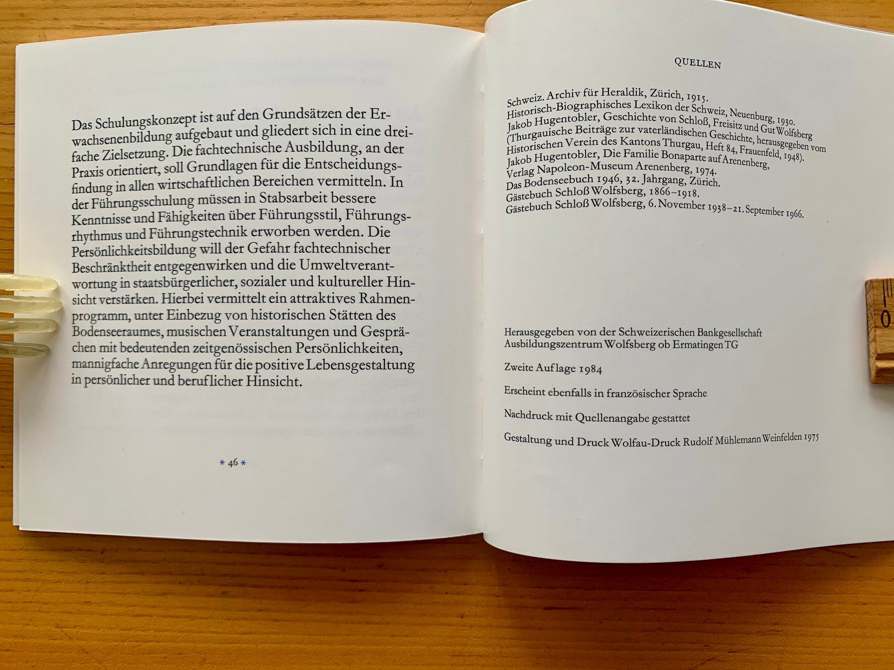 Libri: Schloss Wolfsberg Geschichte – Usato da Altstätten SG venduto da alpalfa 3