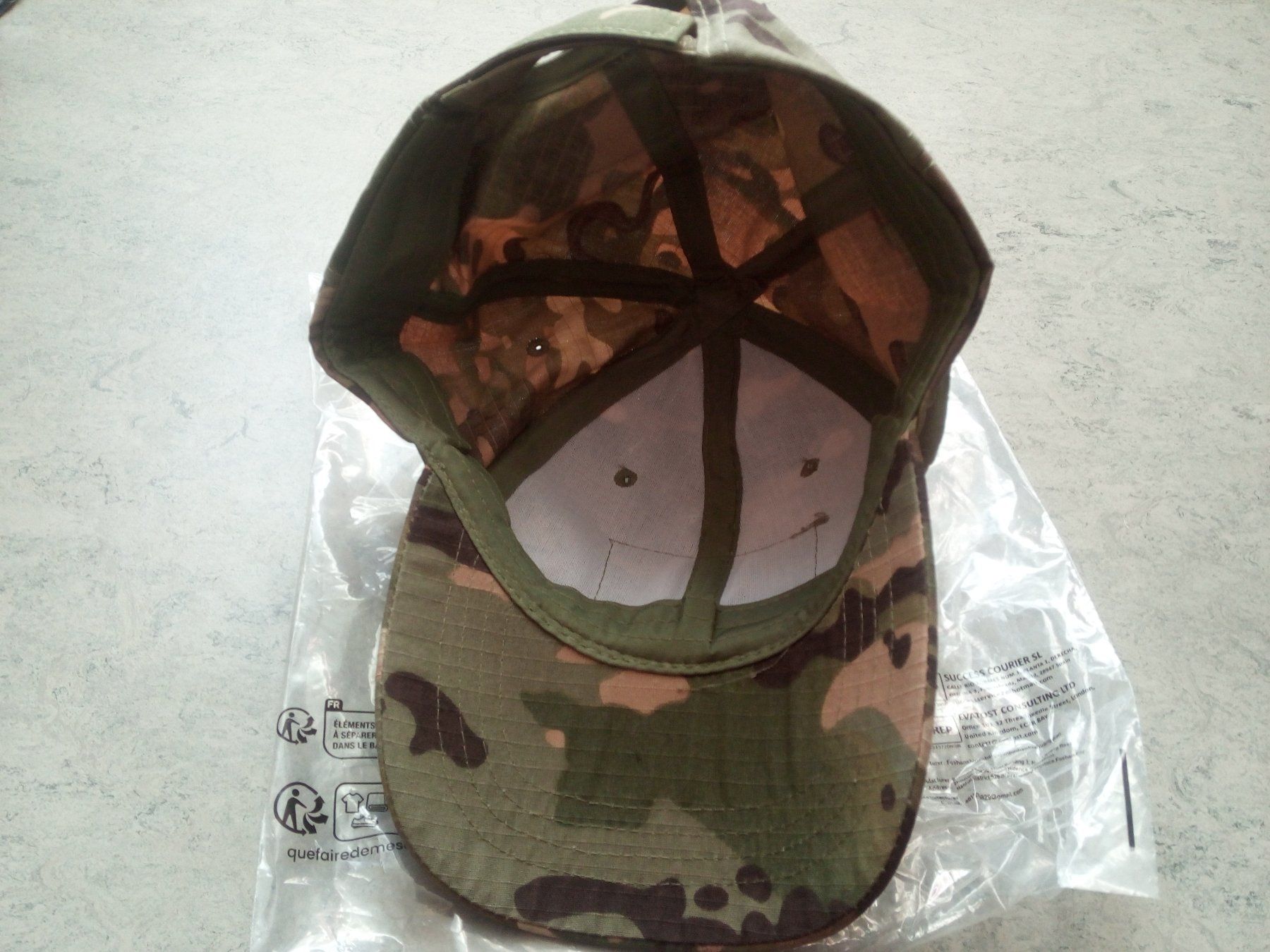 Copricapi, berretti & cappellini: Cap US-Army "Auf Gott vertrauen wir", Camouflage – Nuovo e nell'imballaggio originale da Igis venduto da lebi 2