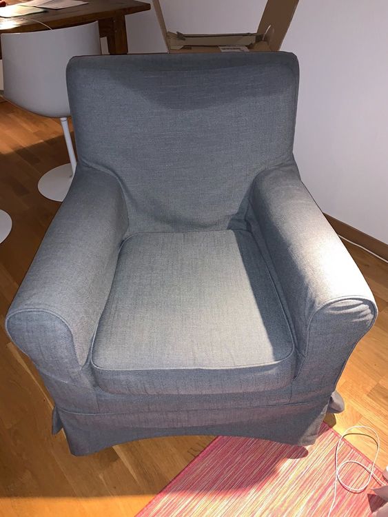 Ikea Sessel Jennylund grau Kaufen auf Ricardo