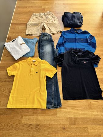 Kleiderpaket Jungen Lacoste Napapijri Grösse 164-170