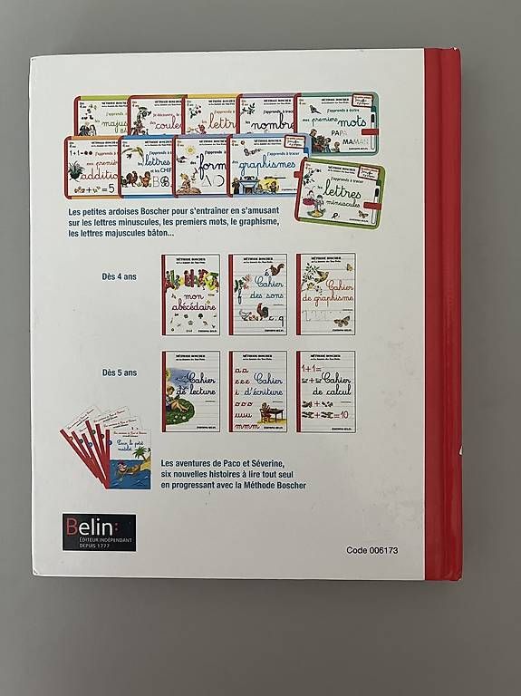 Libri: Livre Mérhode Boscher école enfantine  – Usato da Lausanne venduto da Catherine1003 1