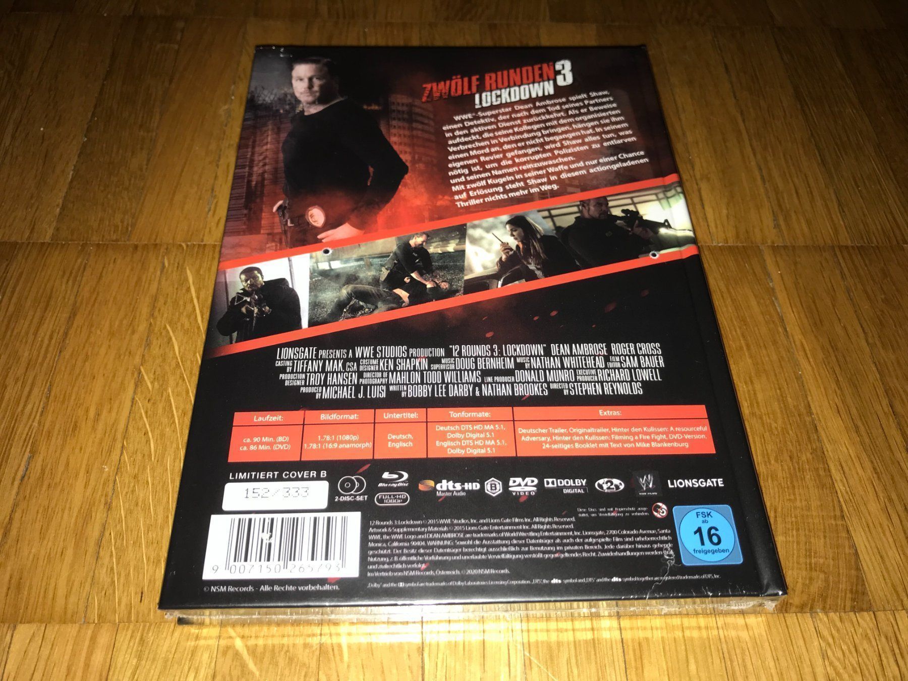 Tutti i DVDs: Zwölf Runden 3 - Lockdown - MEDIABOOK - B - UNCUT – Nuovo e nell'imballaggio originale da Basel venduto da havsok 1