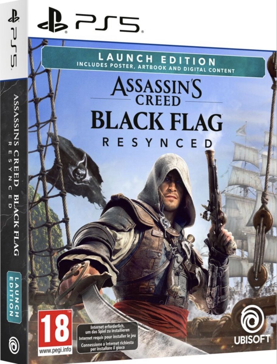 Spiele: ASSASSINS CREED: BLACK FLAG RESYNCED - LAUNCH EDITION – Neu (gemäss Beschreibung) aus Affoltern am Albis von nioreh1