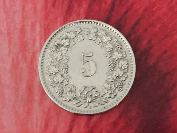 Tutti le monete: 5 Rappen 1959 -vz – Usato da Elsau venduto da herbybay 1