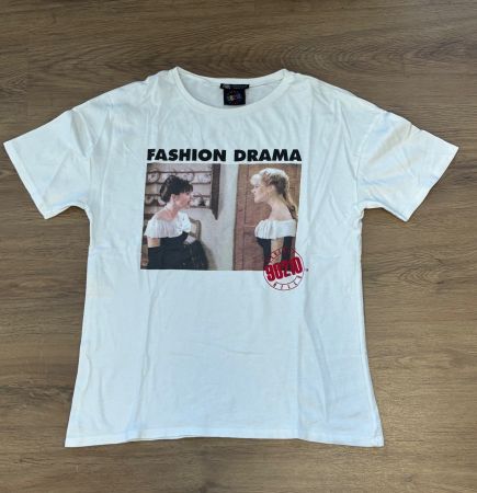 T-Shirt Zara "Fashion Drama" - Gr. S