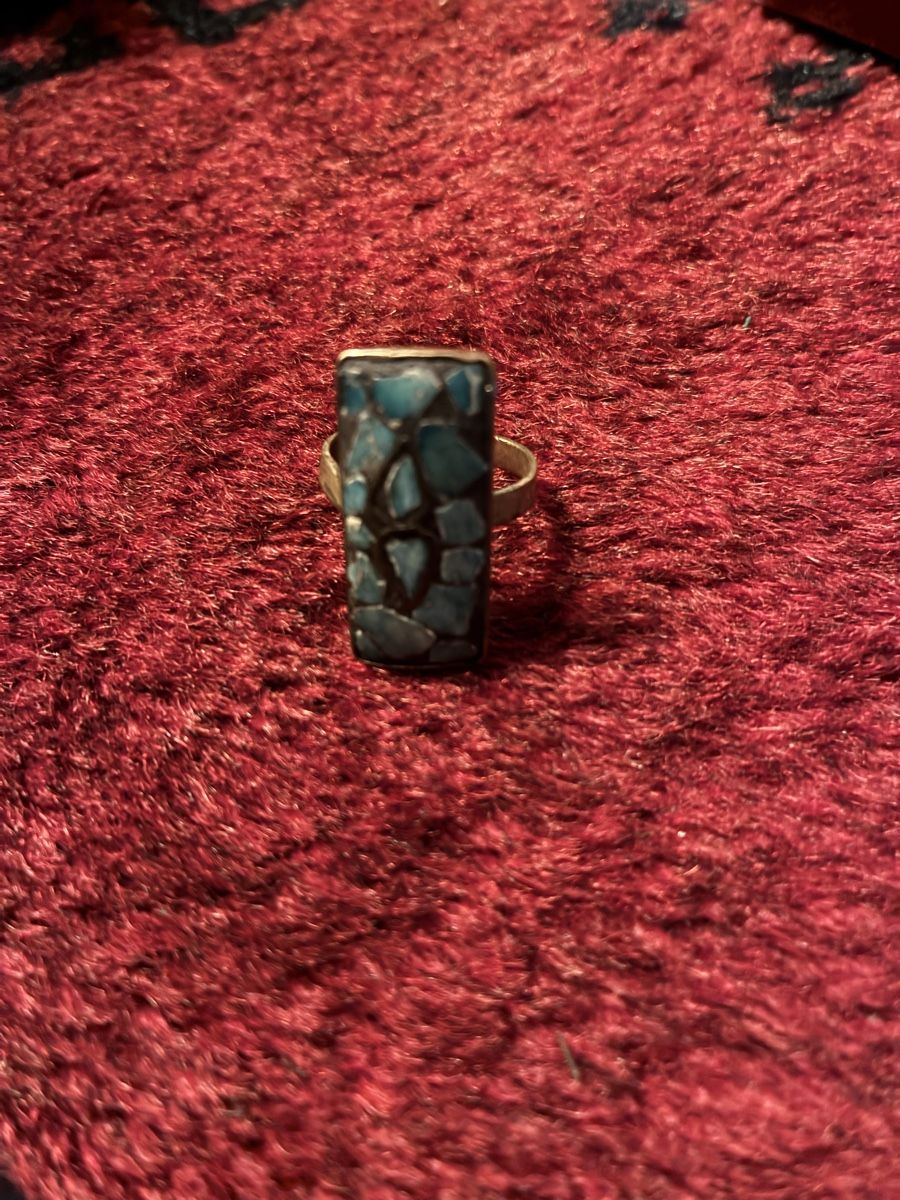 Ringe: Vintage Ring mit Türkis Steinen, – Gebraucht aus Urnäsch von schneewittli. 1