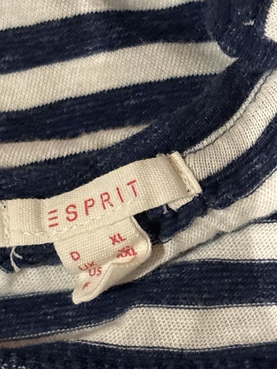 Maglioni & Felpe: Pull léger  rayé Esprit bleu blanc taille XL – Usato da Ste- Croix venduto da boutondor64 2