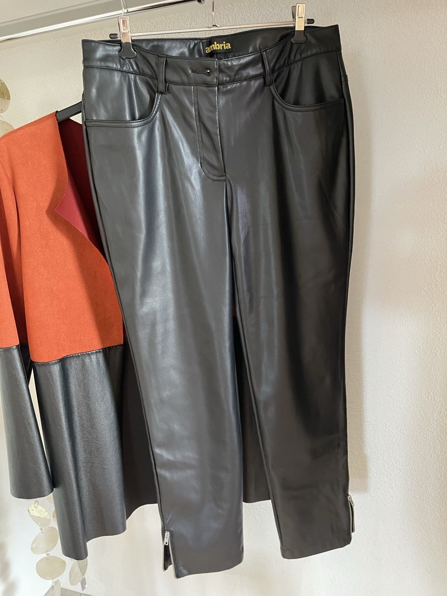 Hosen: Kunstlederhose – Neu (gemäss Beschreibung) aus Weingarten-Kalth von 53solti 4