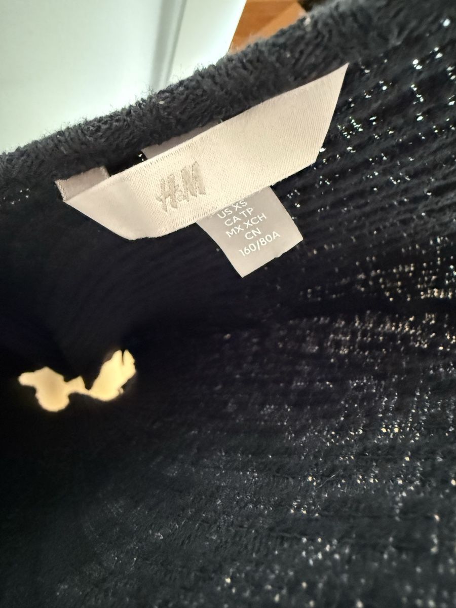 H&M Vestiti: Schwarzes Sommer Kleid XS – Usato da Uster venduto da Marciii 1