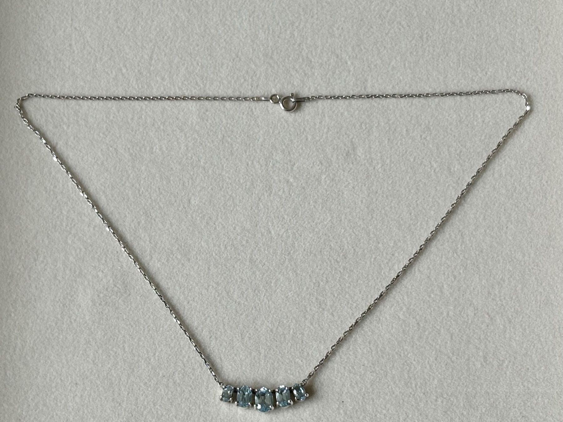 Pendentifs: Topas Ketten-Anhänger, Silber 925, hellblau – Neuf (Voir description) à Brugg AG par lau_9rvy 3