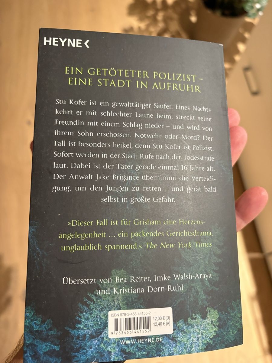Libri: John Grisham's "Der Polizist" Thriller – Usato da Obbürgen venduto da cla_x9h6 1