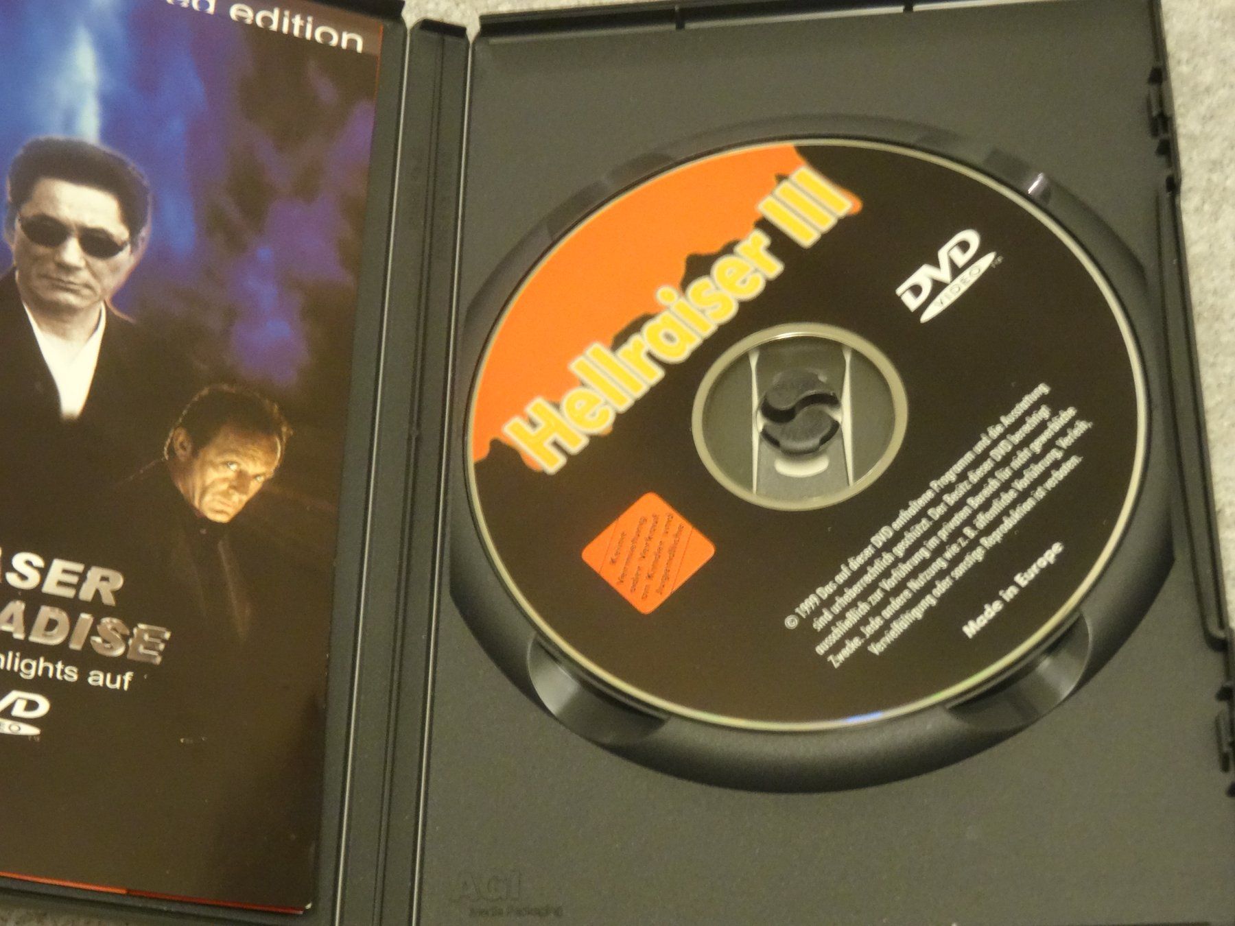 Tutti i DVDs: Hellraiser III 3 DVD Red Edition - Horror – Usato da Olten venduto da Disc-Verkauf 1