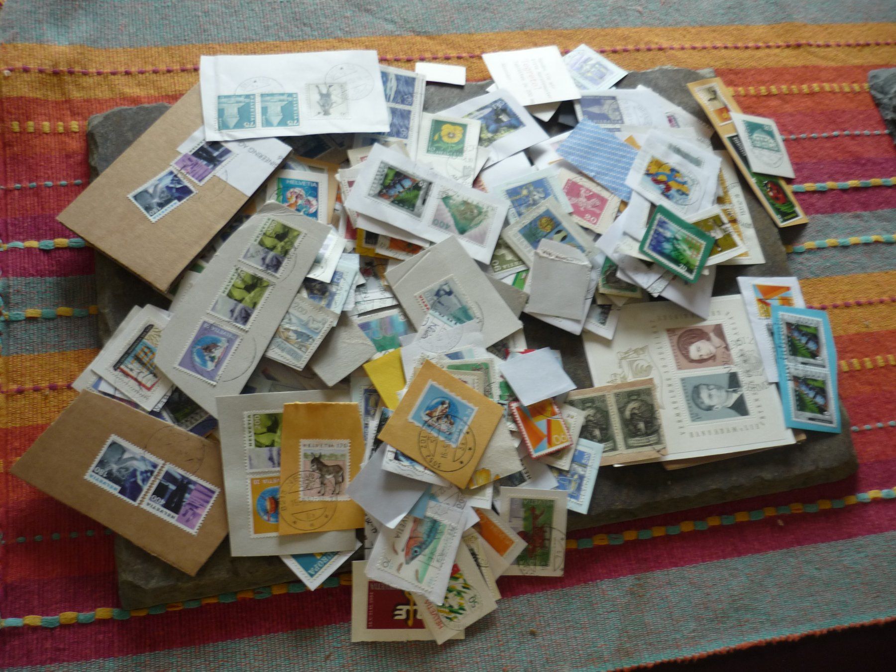 Alle Briefmarken: Briefmarken zum Ablösen – Gebraucht aus Langnau i. E. von Laendu7000 4