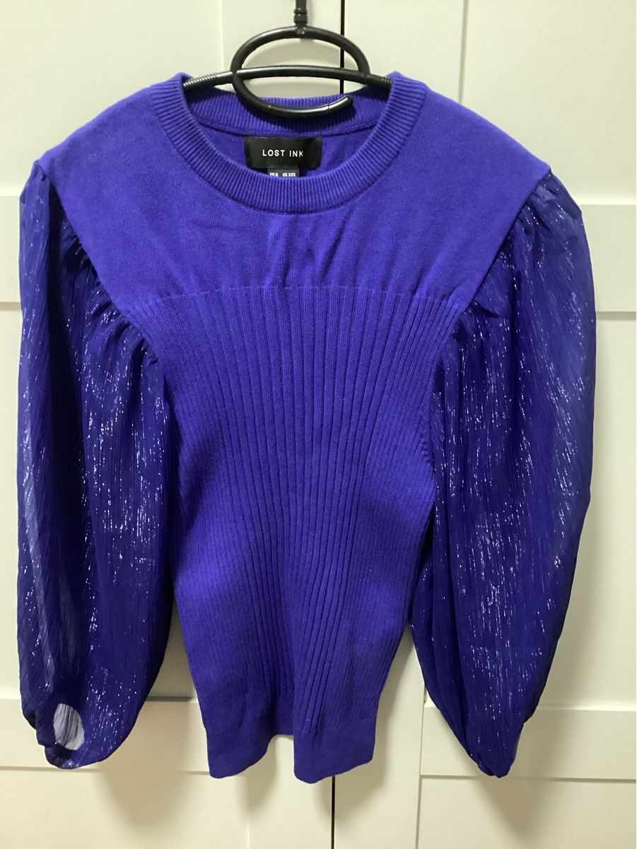 Pullover & Sweatshirts: Pullover blau/ pull bleu – Neu (gemäss Beschreibung) aus Gland von sul_8k79