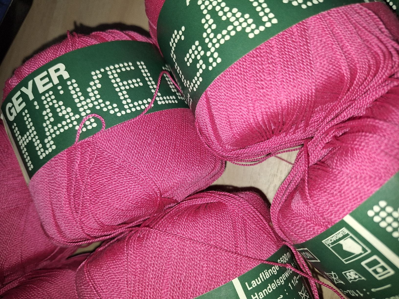 Lana: Häckelgarn pink – Nuovo (secondo la descrizione) da Niederglatt ZH venduto da Bobsli 2