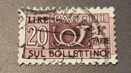 Italien pacchi 1946 alte briefmarken