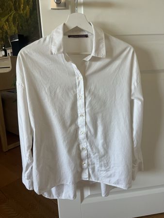 Hemdbluse Comptoir des Cotonniers Weiss Grösse 38