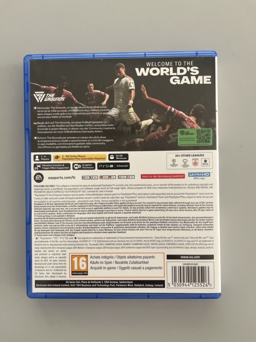 Sony Giochi: EA FC 27 – Nuovo e nell'imballaggio originale da Thun venduto da kre_kj9p 2