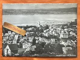 1939 Heiden Appenzell mit Bodensee, Rarität!