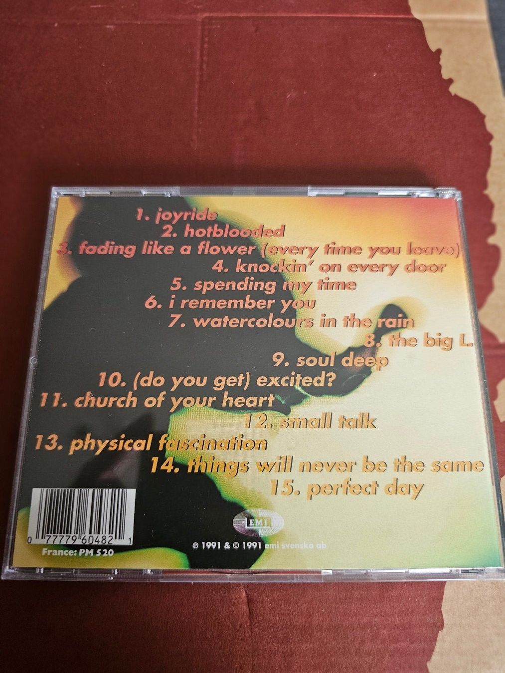 CD: CD - Roxette – Joyride (1991) – Usato da Biberist venduto da Foolio0 1