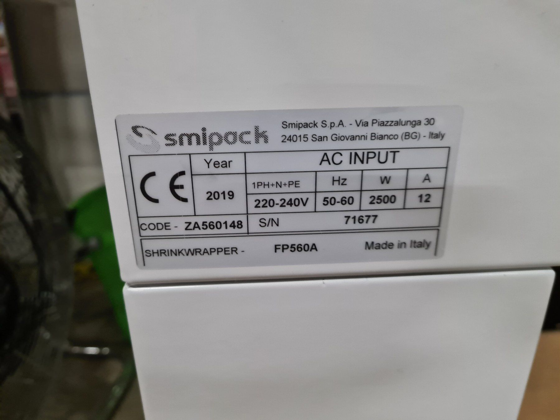 Tutte le macchine: smipack Shrink Wrapper FP560A – Usato da Hildisrieden venduto da mar_dnw2 1