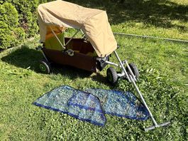 Ulfbo Komfort Bollerwagen  gepflegt, viel Zubehör