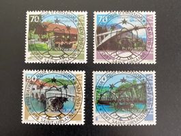 2003: Satz Pro Patria mit Ersttag  Vollstempel
