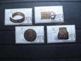 BRD 1987 Gold & Silberschmuck gest