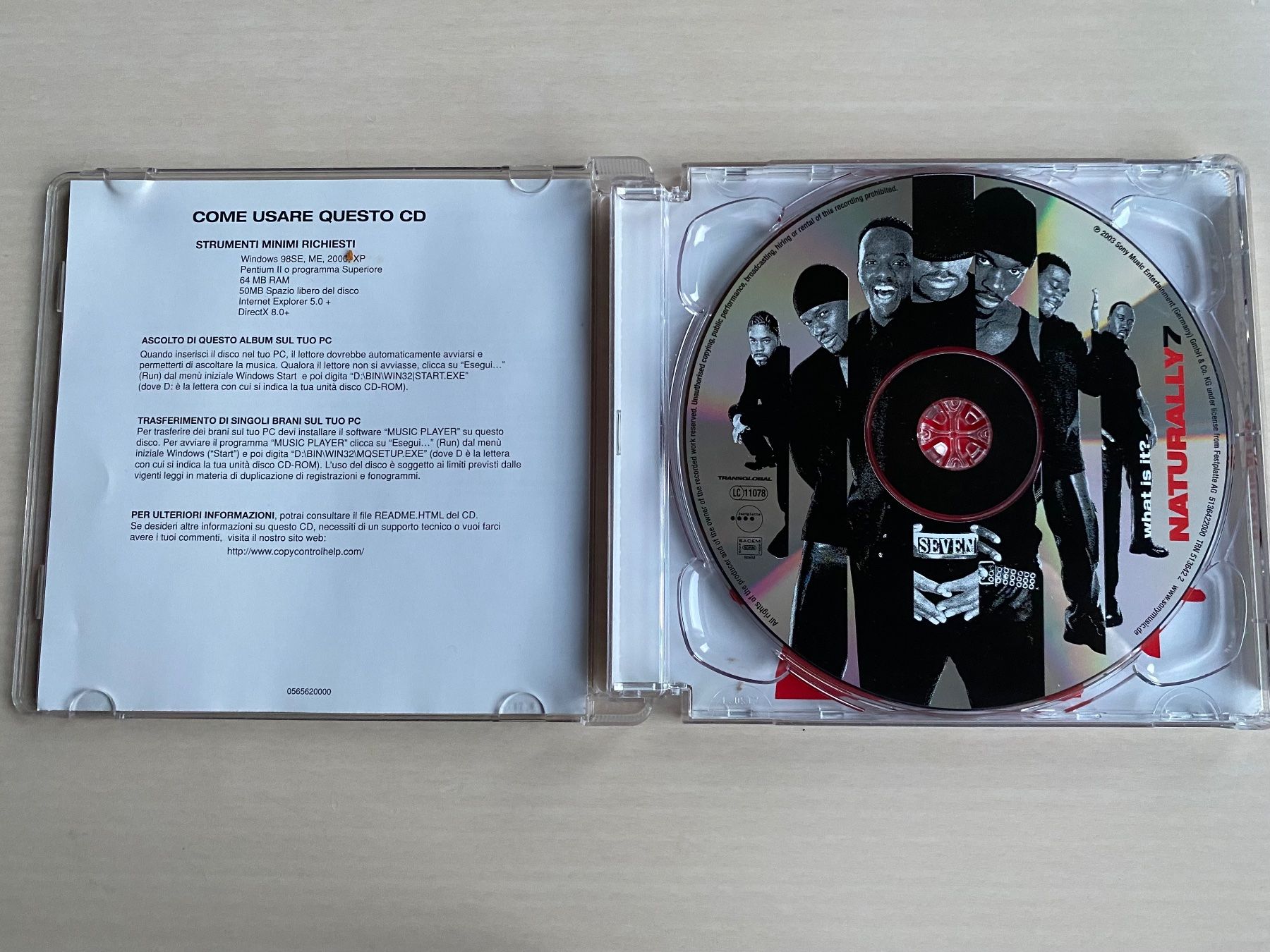 CD: Naturally - 7 – Usato da Oberried Brienz venduto da Chyara 2