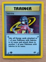 Seltene Sabrina Trainer Karte - Top Zustand! ⚡️1. Edition
