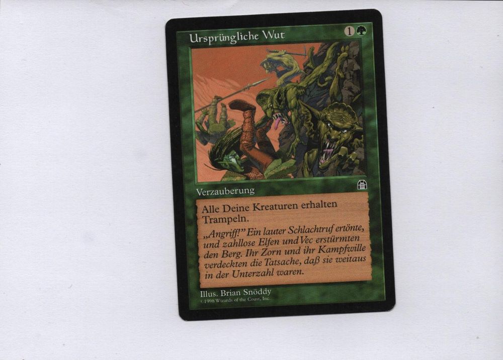 Ursprüngliche Wut (Primal Rage) MtG, Stronghold DE | Kaufen auf Ricardo