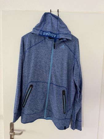 Adidas Kapuzenpullover Gr. L, blau, sport, oryginal 2013