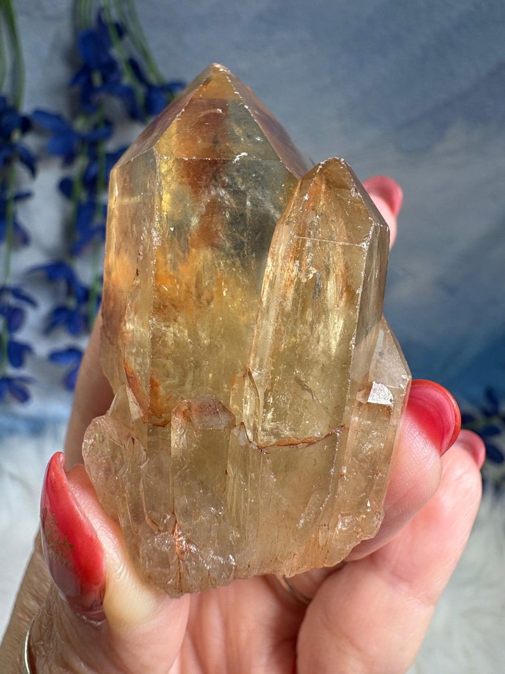 Minerali & Pietre curative: Kundalini Citrin Cluster – Nuovo (secondo la descrizione) da Neuheim venduto da m.hald