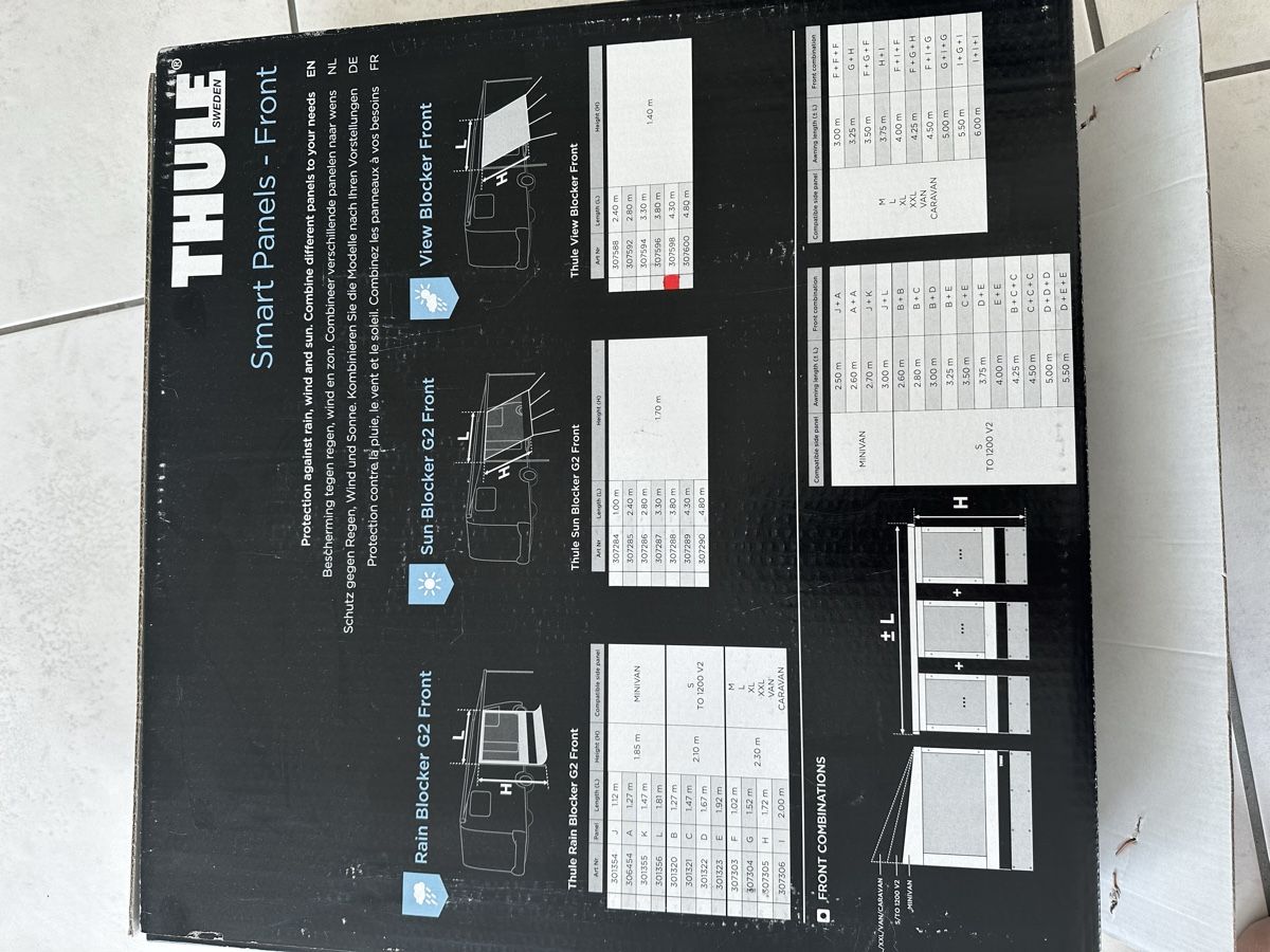 Thule Markisen: Thule Smart Panels - Front – Neu (gemäss Beschreibung) aus Einsiedeln von  2
