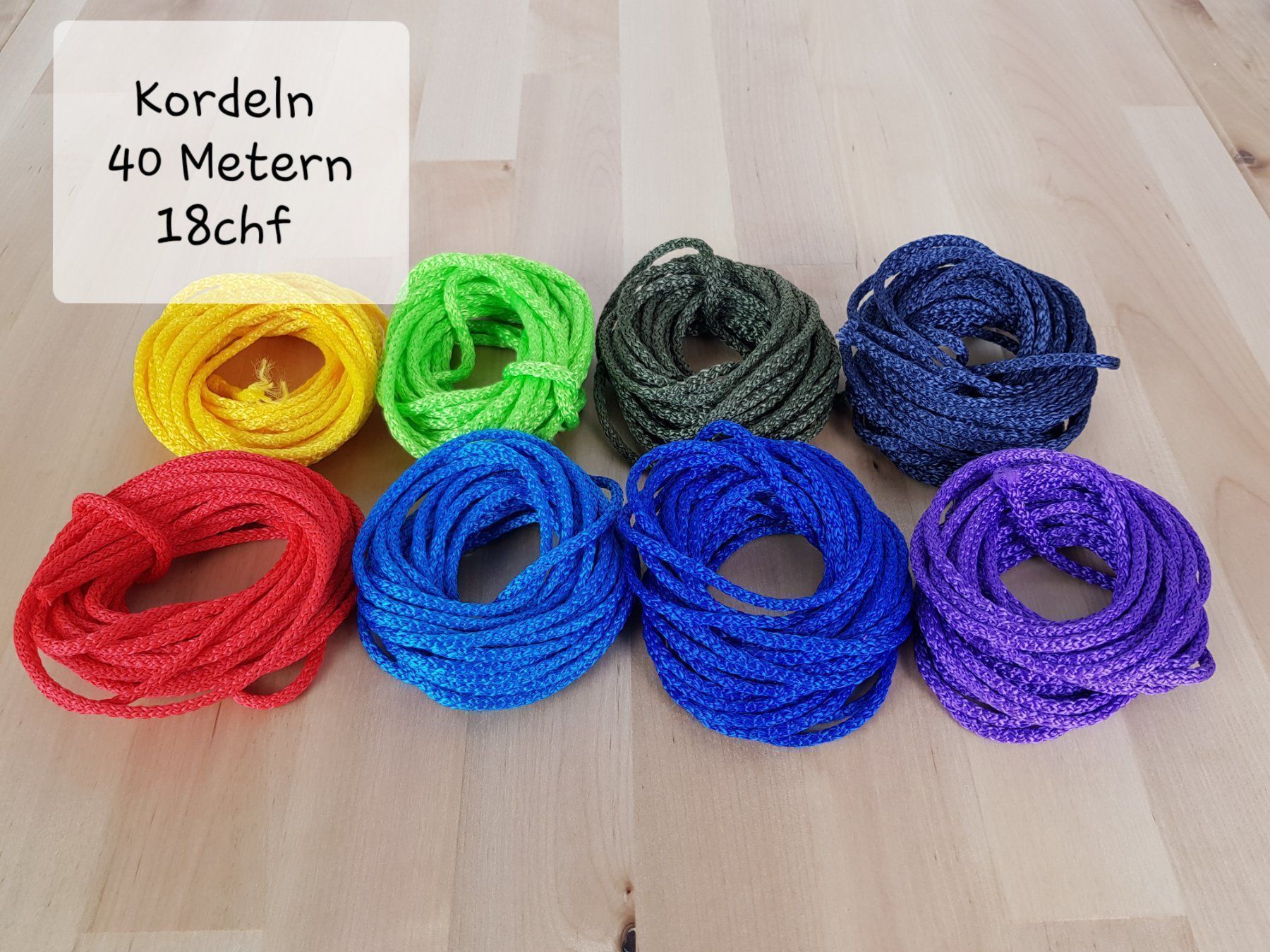 Macchine da cucire: Kordeln für nähen – Nuovo (secondo la descrizione) da Oberrieden venduto da Beti85