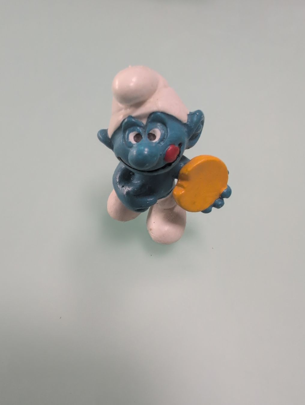 Schleich Statuette: Petite figurine Schtroumpf vintage – Usato da Lignières venduto da Sulyvan