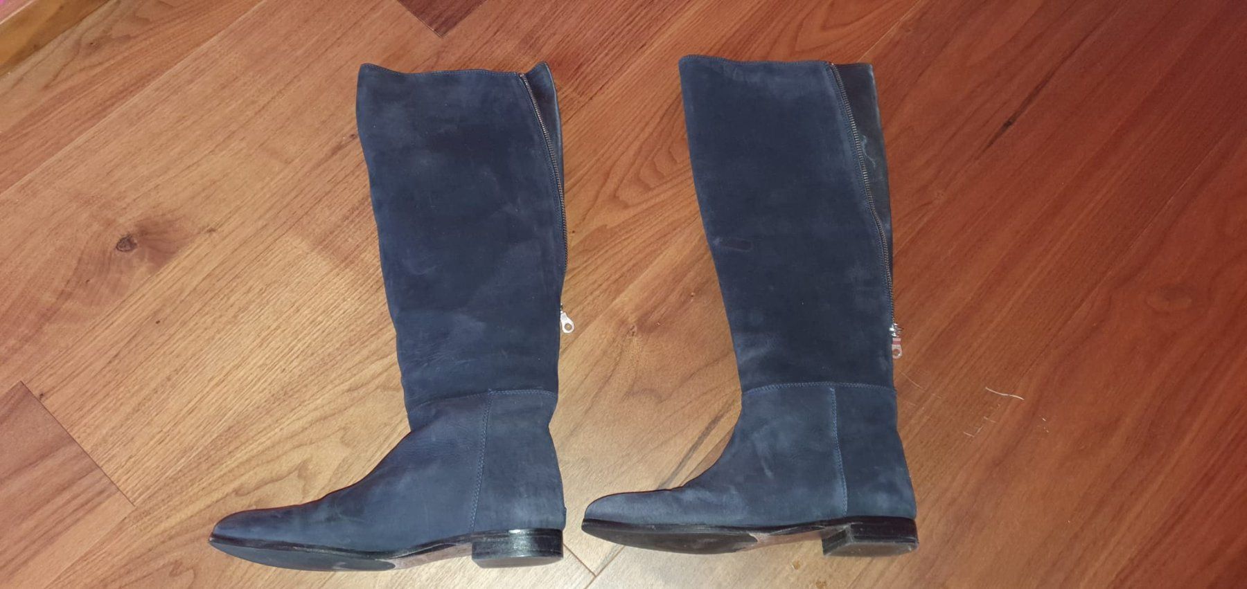 Navyboot Scarpe da donna: Bottes Navyboot en daim bleu – Usato da St-Sulpice VD venduto da juhdu 3